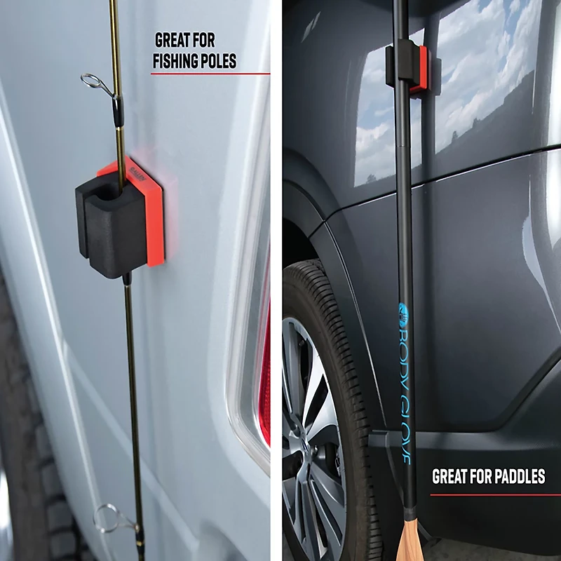 Allen Company Magnetic Firearm and Fishing Rod Holder with Frame