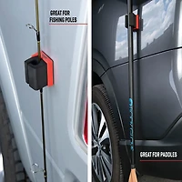 Allen Company Magnetic Firearm and Fishing Rod Holder with Frame