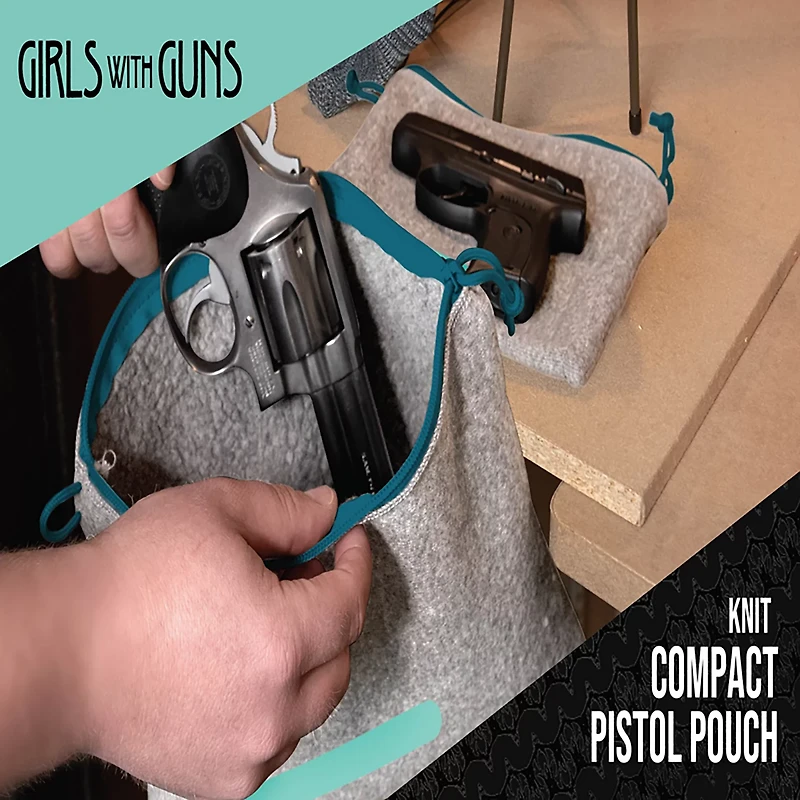 Girls With Guns Lockable Handgun Storage Pouch with Writable ID Label