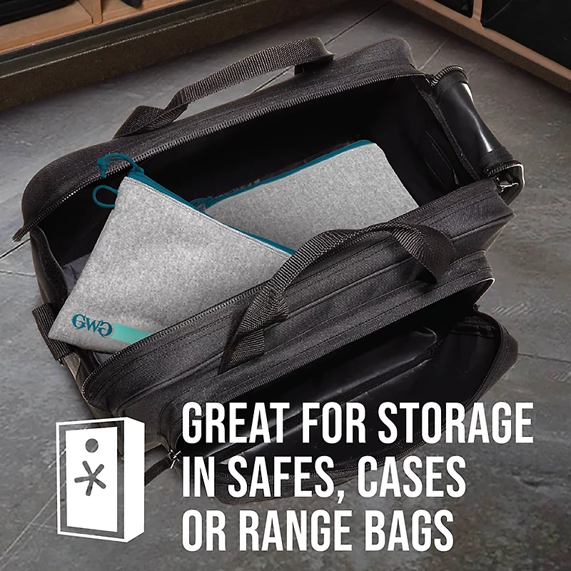 Girls With Guns Lockable Handgun Storage Pouch with Writable ID Label