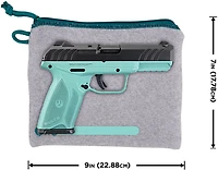 Girls With Guns Lockable Handgun Storage Pouch with Writable ID Label