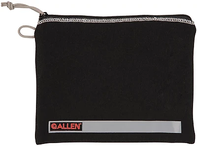 Allen Company Full-Size 7 to 9 Lockable Handgun Storage Pouch with Writeable ID Label