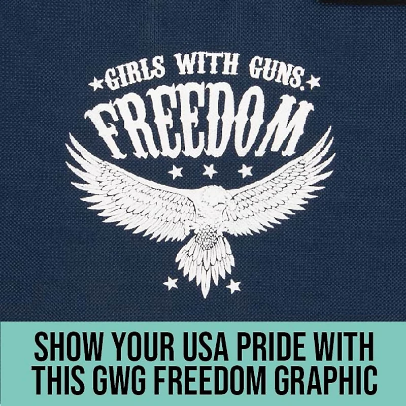 Girls With Guns 10 in Lockable Freedom Handgun Case