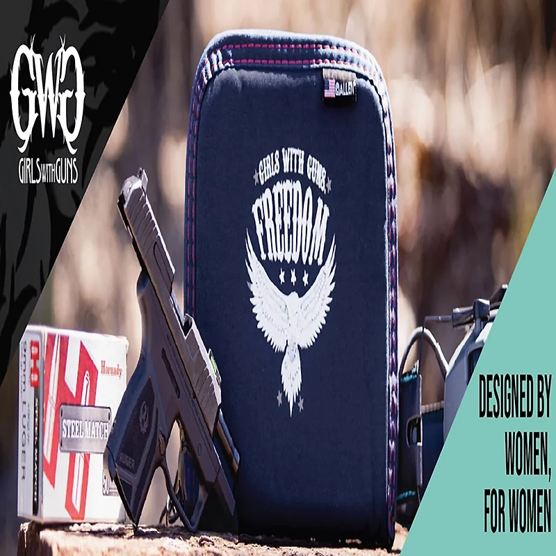 Girls With Guns 10 in Lockable Freedom Handgun Case