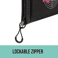 Girls With Guns 10 in Lockable LOVE Handgun Case