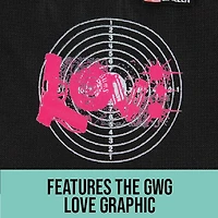 Girls With Guns 10 in Lockable LOVE Handgun Case