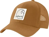 Carhartt Men's Canvas Mesh-Back C Patch Cap