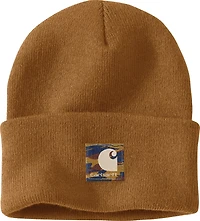 Carhartt Men's Knit Camo Patch Beanie