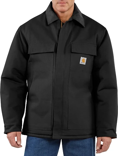 Carhartt Men's Loose Fit Firm Duck Insulated Traditional Coat