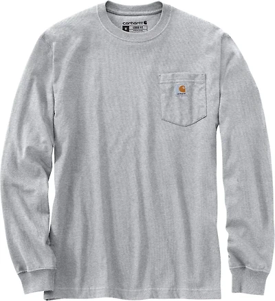 Carhartt Men's Loose Fit Heavy Weight Long Sleeve Pocket C Graphic Tee