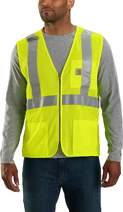 Carhartt High-Visibility Mesh Multi-Pocket Class 2 Vest