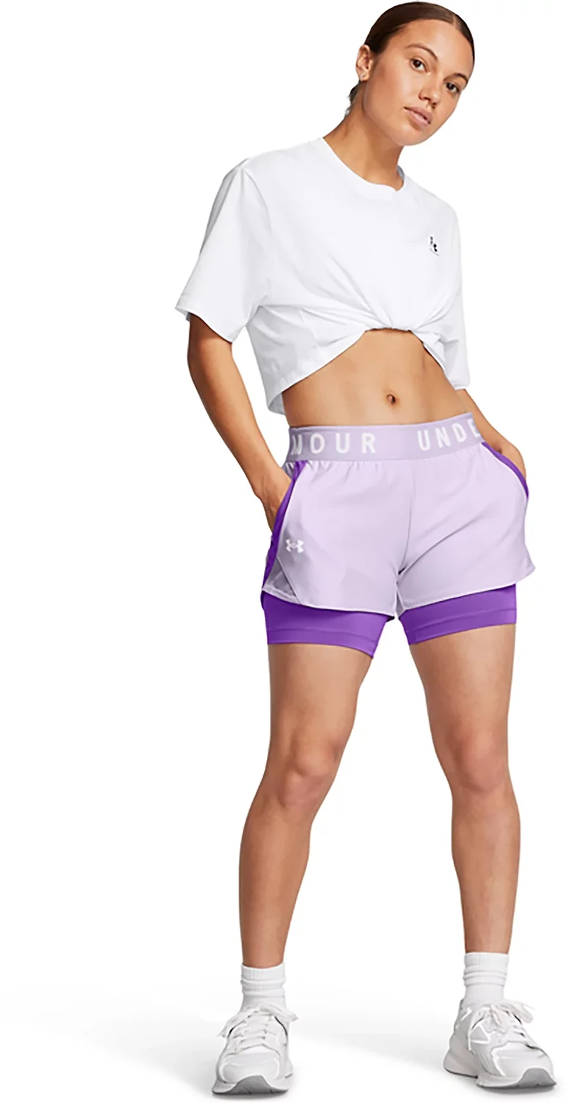 Under Armour Women's Play Up 2-in-1 Shorts