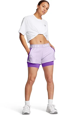 Under Armour Women's Play Up 2-in-1 Shorts