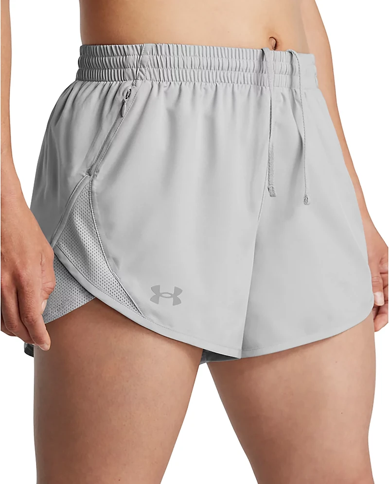 Under Armour Women's Fly By Heather Shorts