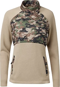 Magellan Outdoors Women's Fayette Mixed Media Pullover