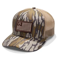 Magellan Outdoors Adults' HuntGear Flag Logo Trucker Hat