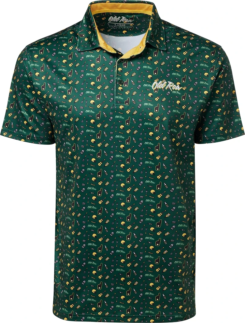 Old Row Men's #1 Tailgater Printed Polo