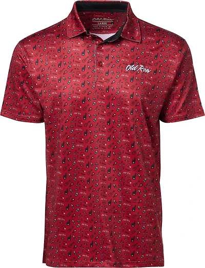 Old Row Men's #1 Tailgater Printed Polo