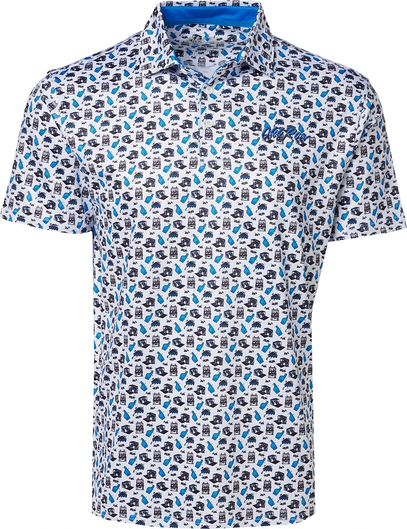 Old Row Men's #1 Pregamer Printed Polo