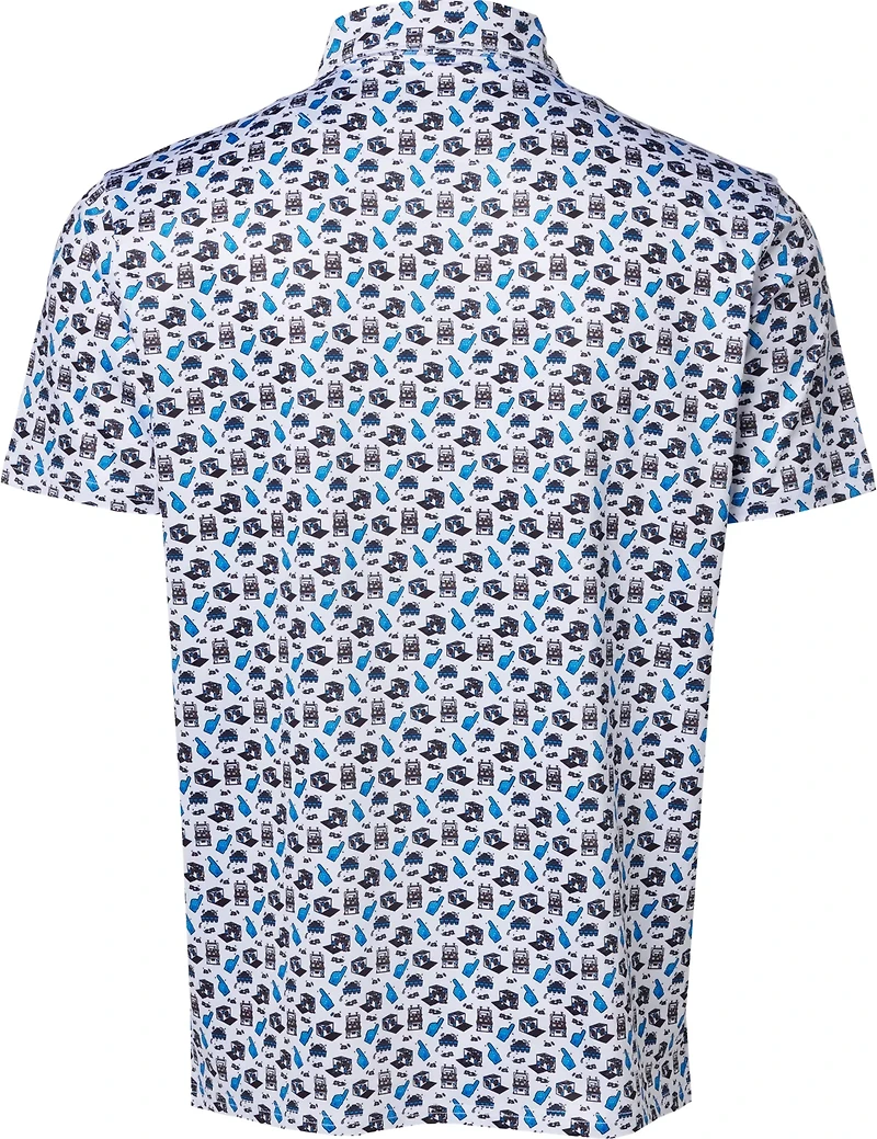 Old Row Men's #1 Pregamer Printed Polo