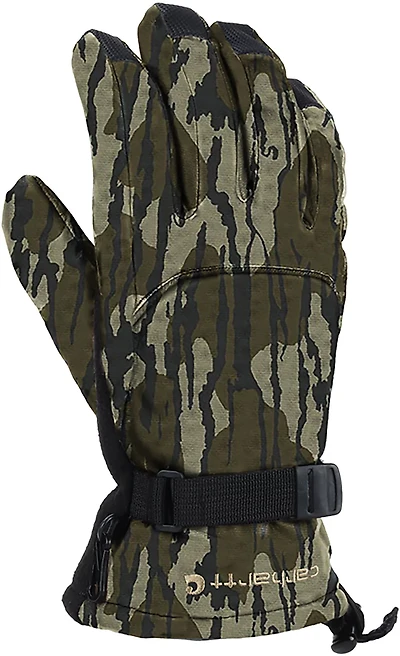 Carhartt Men's Hunt Waterproof Insulated Camo Gauntlet Gloves