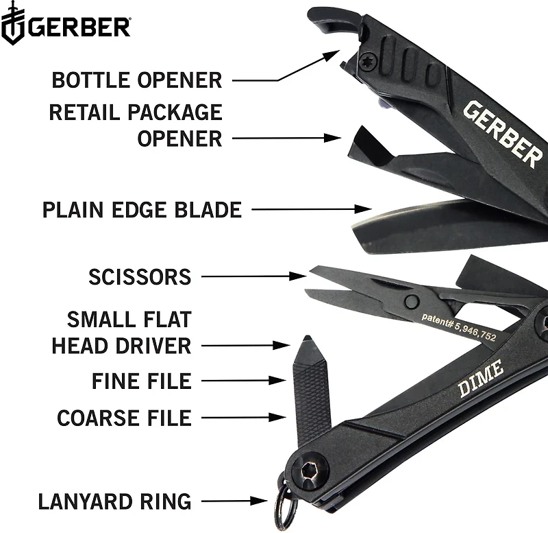Gerber Dime Needle Nose Multi-Tool