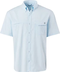 Huk Men's Tide Point Break Minicheck Button Down Shirt