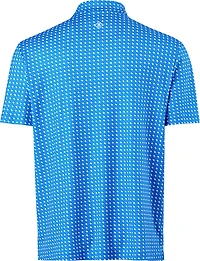 BURLEBO Men's Texas Pride Performance Polo Shirt