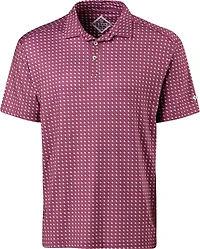 BURLEBO Men's Texas Pride Performance Polo Shirt