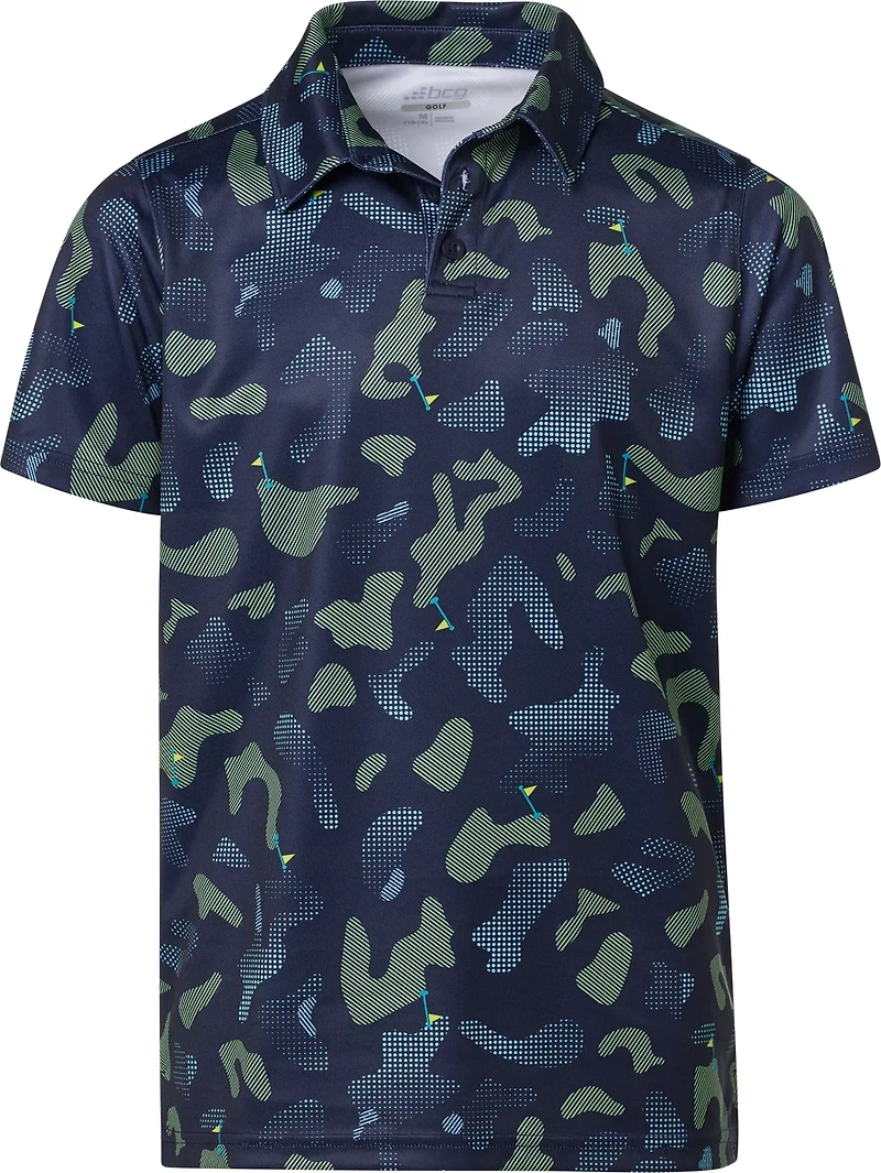 BCG Boys' Golf Camo Polo Shirt
