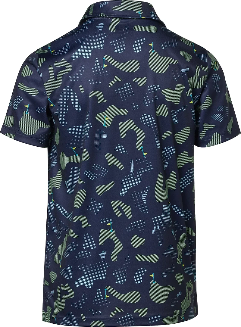 BCG Boys' Golf Camo Polo Shirt