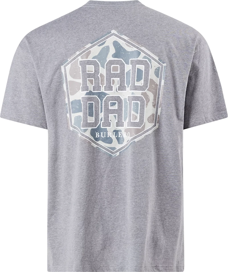 BURLEBO Men's Rad Dad Pocket T-shirt