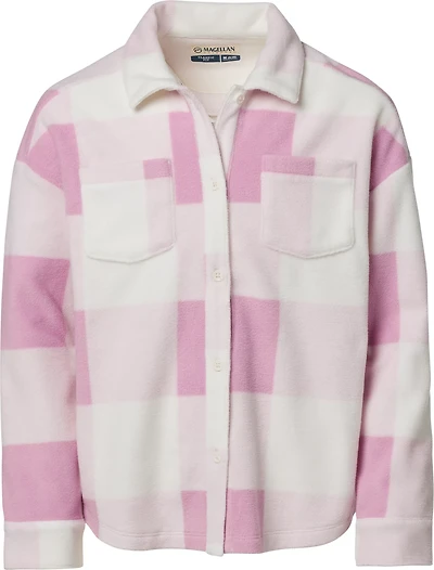 Magellan Outdoors Girls' Campfire Long Sleeve Shirt Jacket