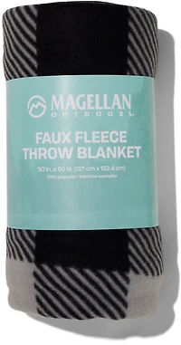 Magellan Outdoors 50x60 Fleece Throw Blanket