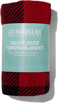 Magellan Outdoors 50x60 Fleece Throw Blanket