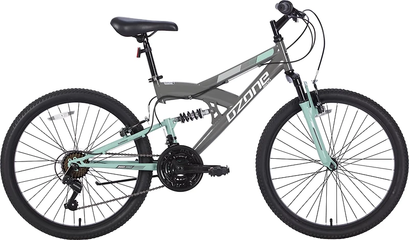 Ozone 500 Girls' Shock Force 24 in 21-Speed Mountain Bike