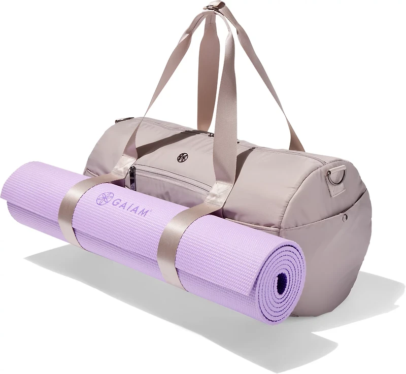 Gaiam Yoga Duffel Bag and 4 mm Mat