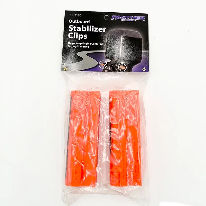 Panther Marine Outboard Motor Stabilizer Clips 2-Pack