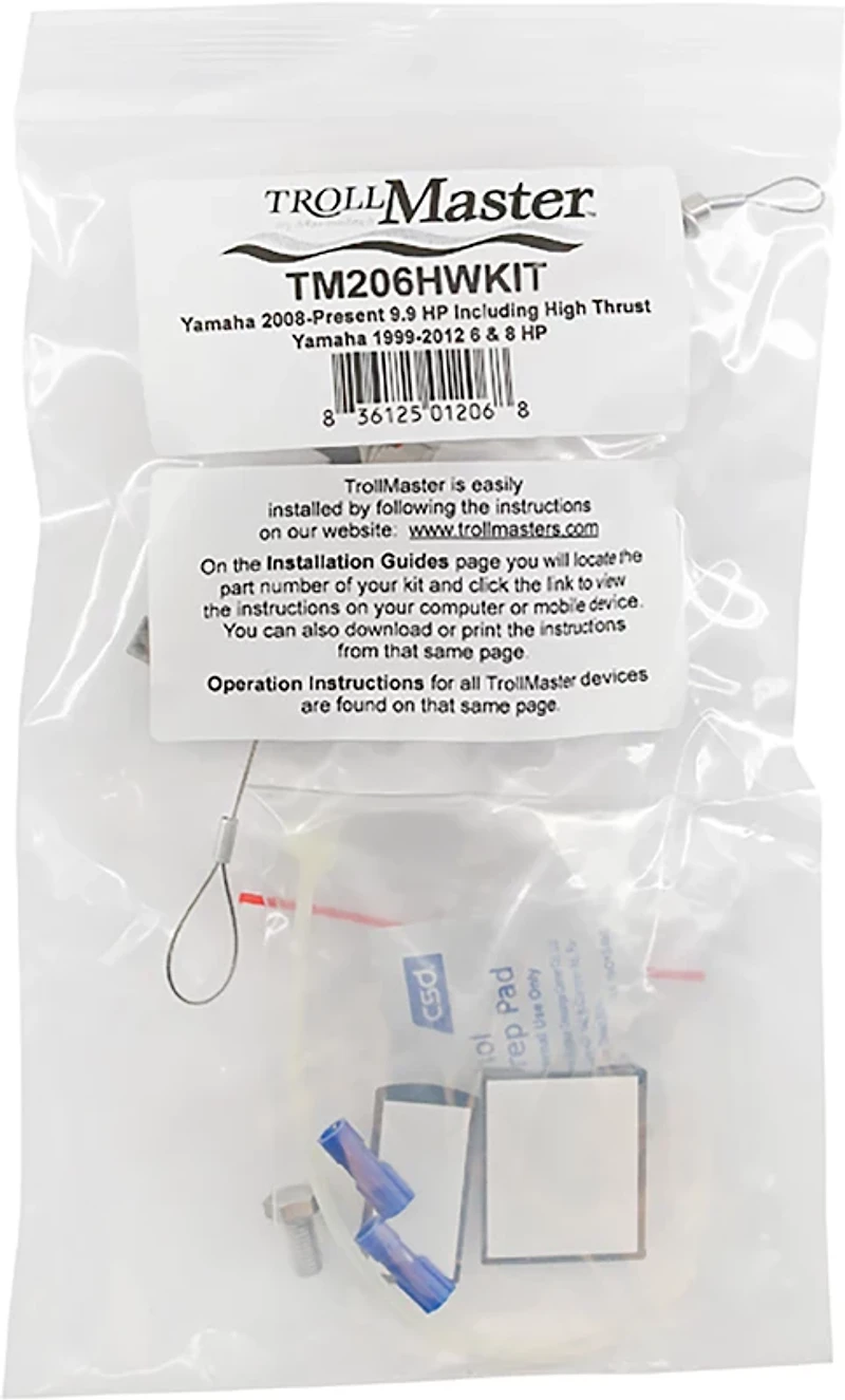 Trollmaster Hardware Kit Yamaha 9.9 incl Hi-Thrust (‘08-present) | Yamaha 6, 8 (99-2012)
