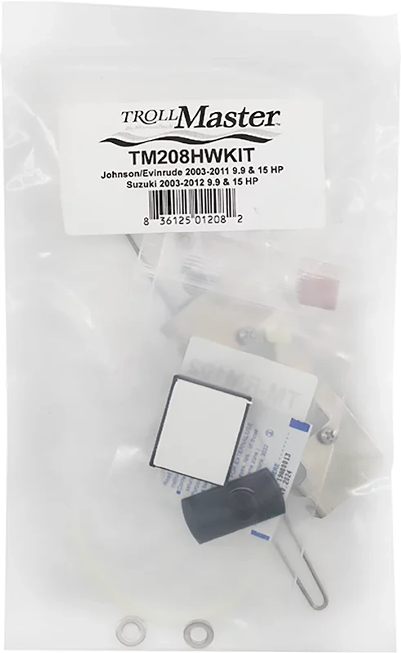 Trollmaster Hardware Kit for Johnson/Evinrude 9.9/15 & Suzuki 9.9/15