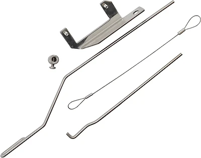 Trollmaster Hardware Kit for Mercury 9.9/15/20, Mercury 15 Tiller Only, Evinrude 15 & Nissan/Tohatsu 20