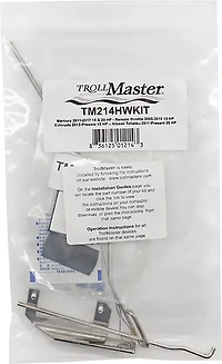 Trollmaster Hardware Kit for Mercury 9.9/15/20, Mercury 15 Tiller Only, Evinrude 15 & Nissan/Tohatsu 20