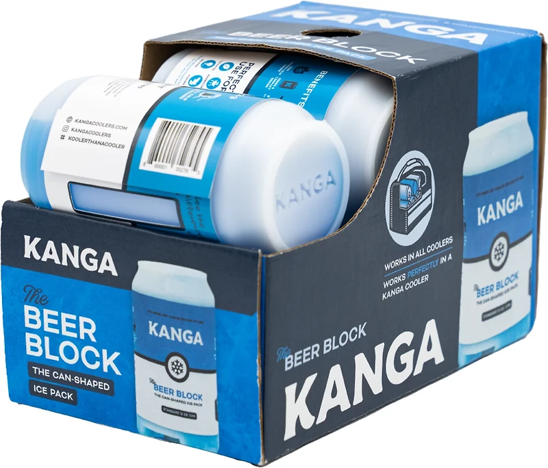 Kanga Beer Block Can Shaped Ice Pack