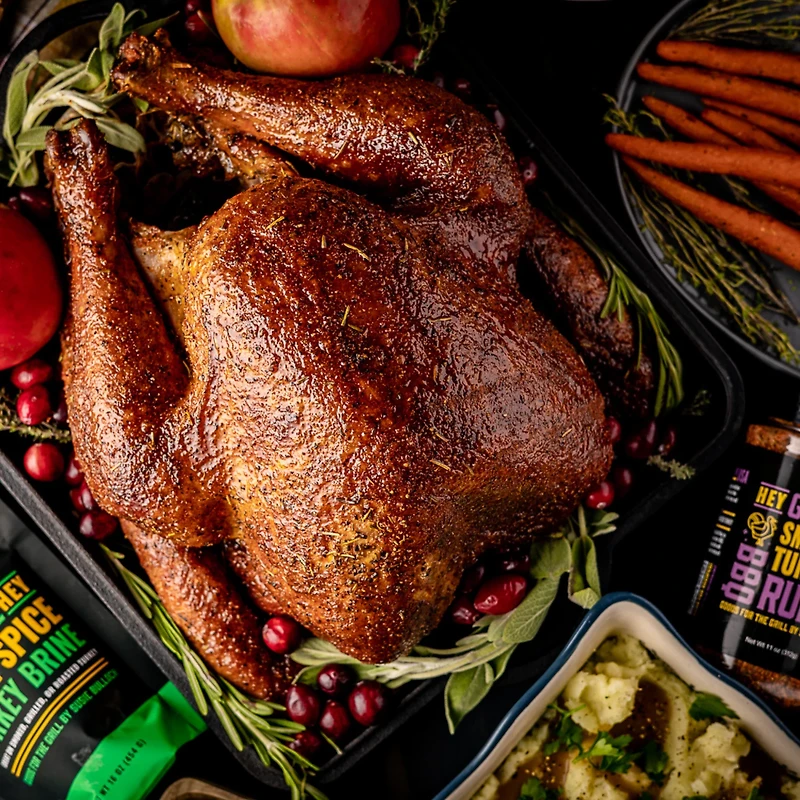 Hey Grill Hey Smoked Turkey Brine & Seasoning Kit
