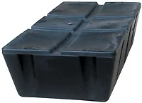 Dock Edge Empty Howell 400 lb Dock Float