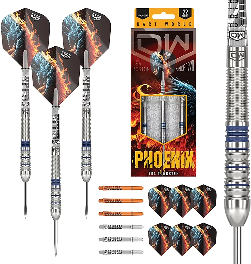 Dart World Phoenix 90% Tungsten Steel Darts