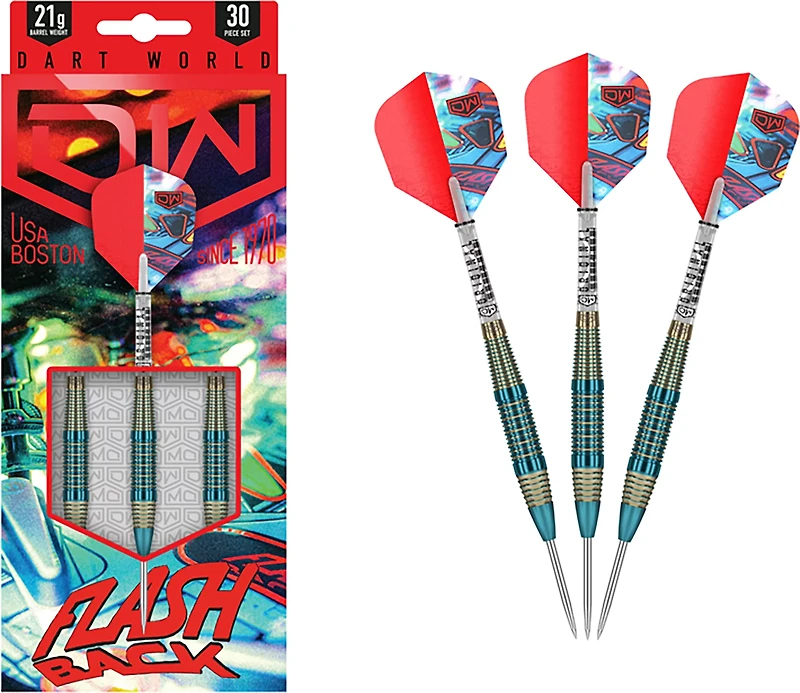 Dart World Flashback Steel Darts