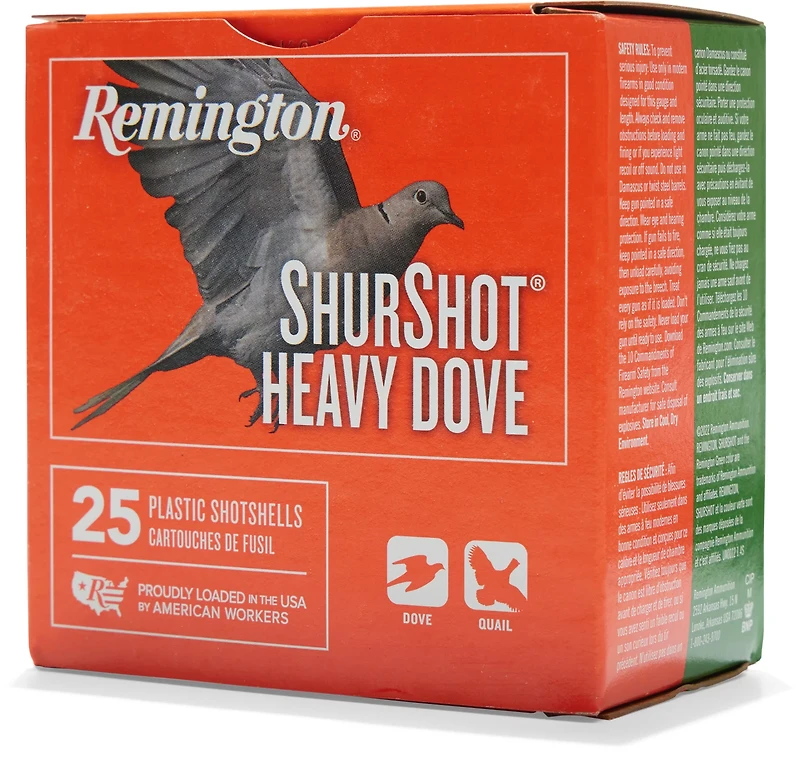 Remington ShurShot Heavy Dove Gauge Shotshells