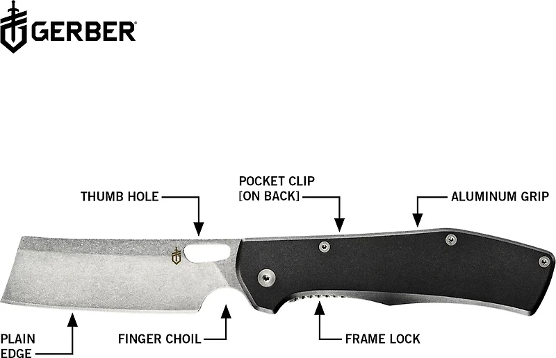 Gerber Flatiron G10 Folding Knife