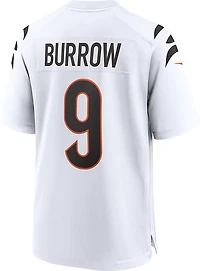Nike Men's Bengals Burrow Road Game Jersey